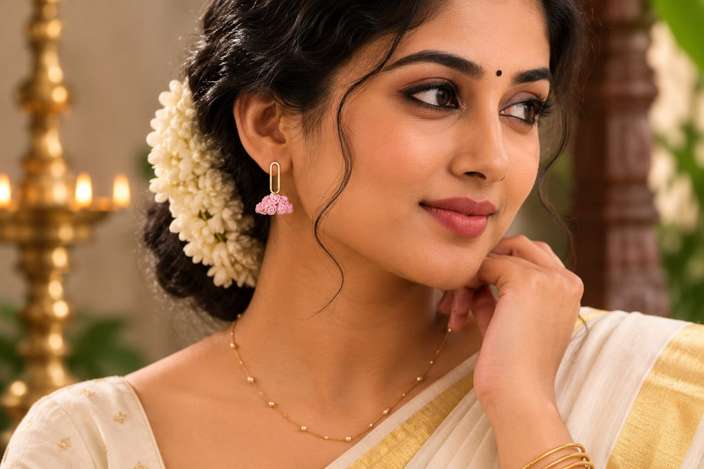Rose jhumki